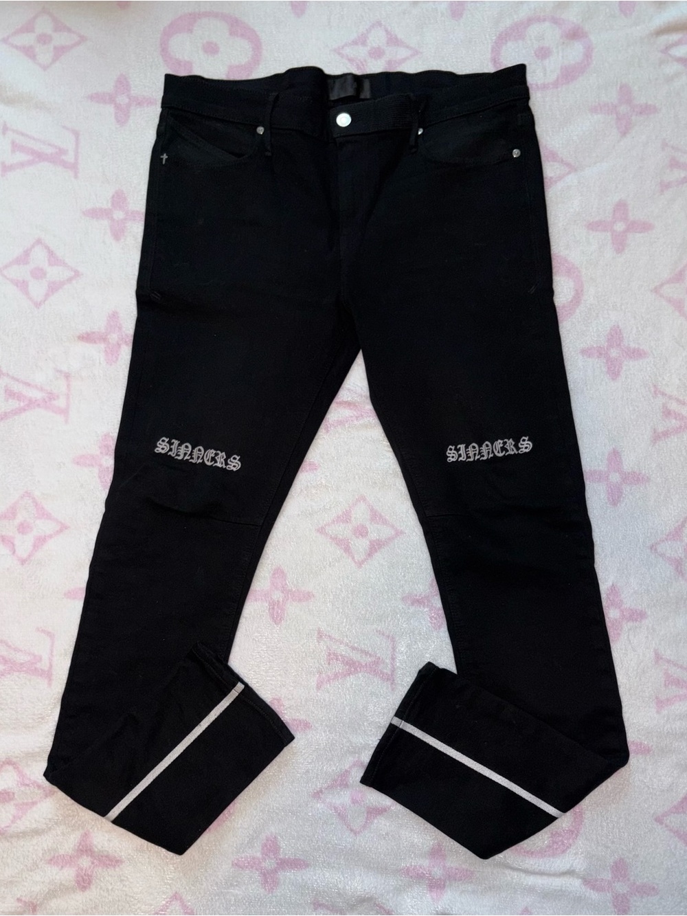 RTA BRYANT SKINNY JEAN | BLACK SINNERS SZ-34